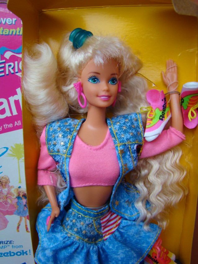 **lalka w pudełku**: All American Barbie® 1990