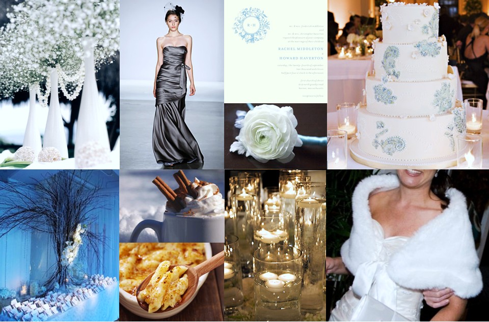More on Winter Wedding Themes