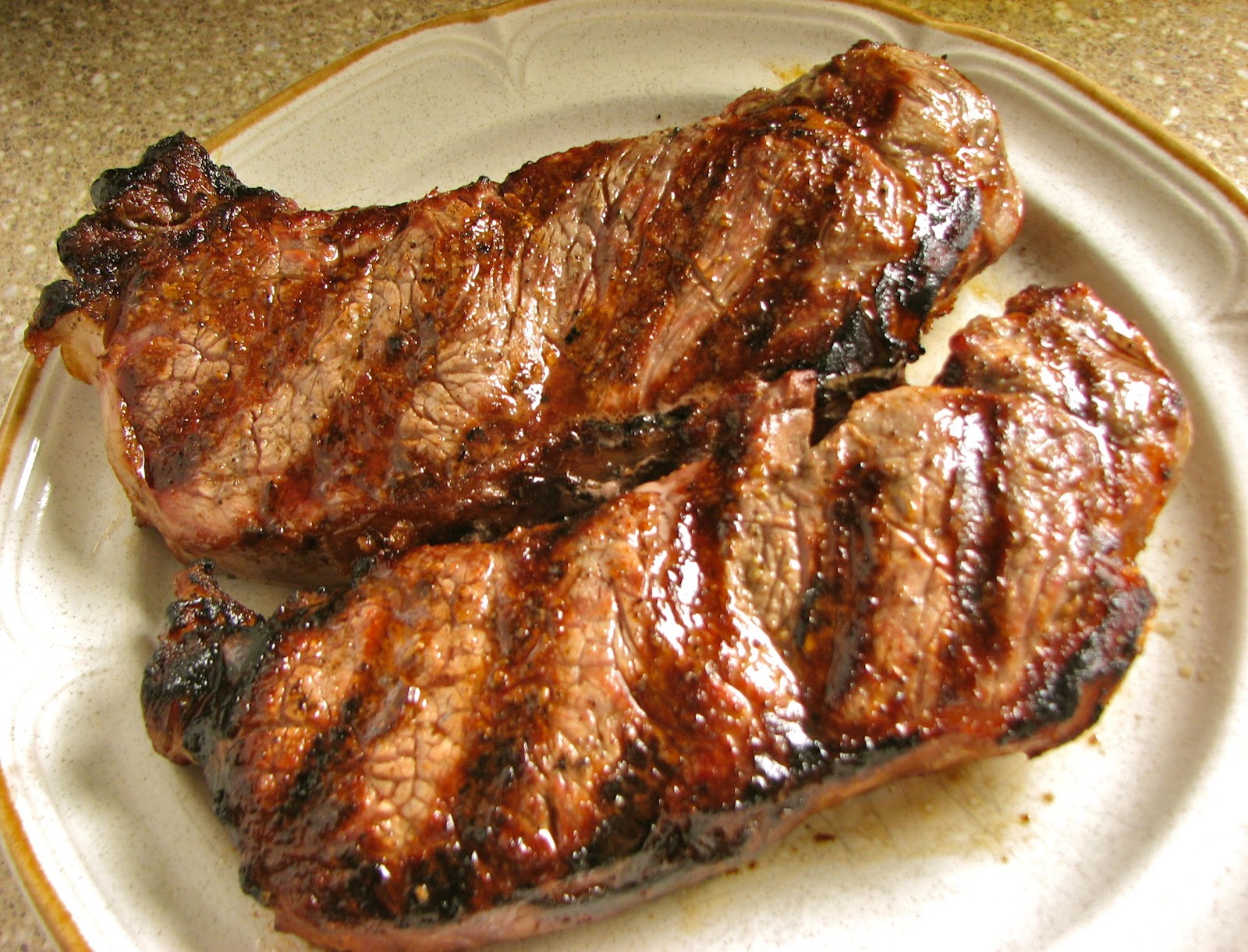 Delectably Mine Grilled Steak and Homemade Steak Sauce