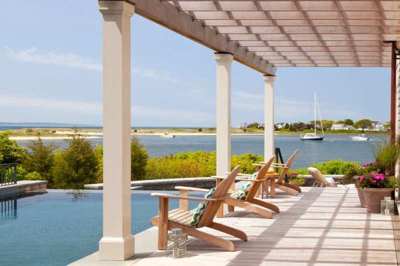Coastal Home Spotted from the Crow's NestBeach House TourGreen Harbor