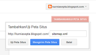 Daftarkan Sitemap Blog ke Google Webmaster Tools