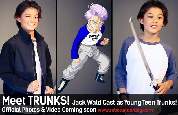 Trunks en "Light of Hope" la web-serie