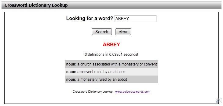 Crossword Solver, Free Crossword Puzzles, & Word Finder  BoLS