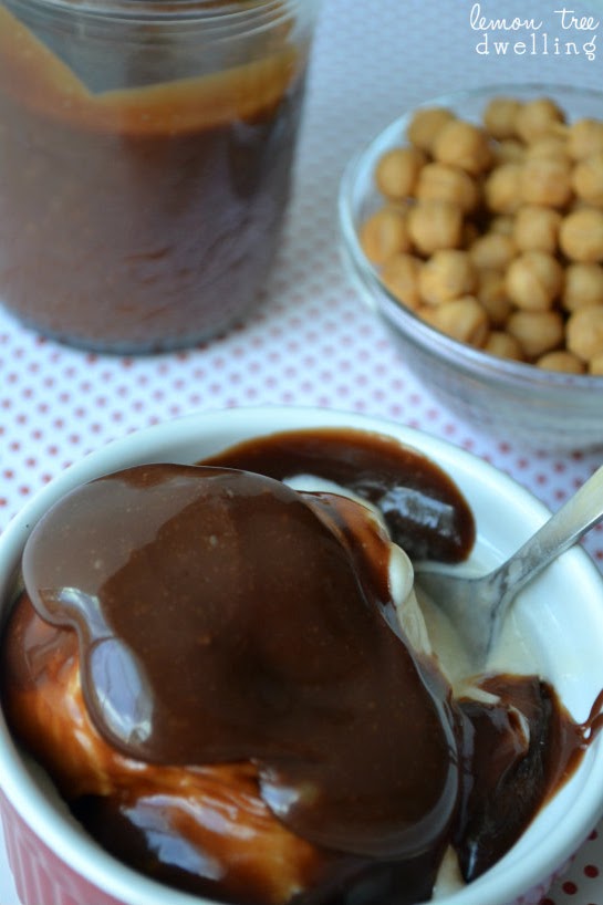 Salted Caramel Chocolate Sauce Lemon Tree Dwelling