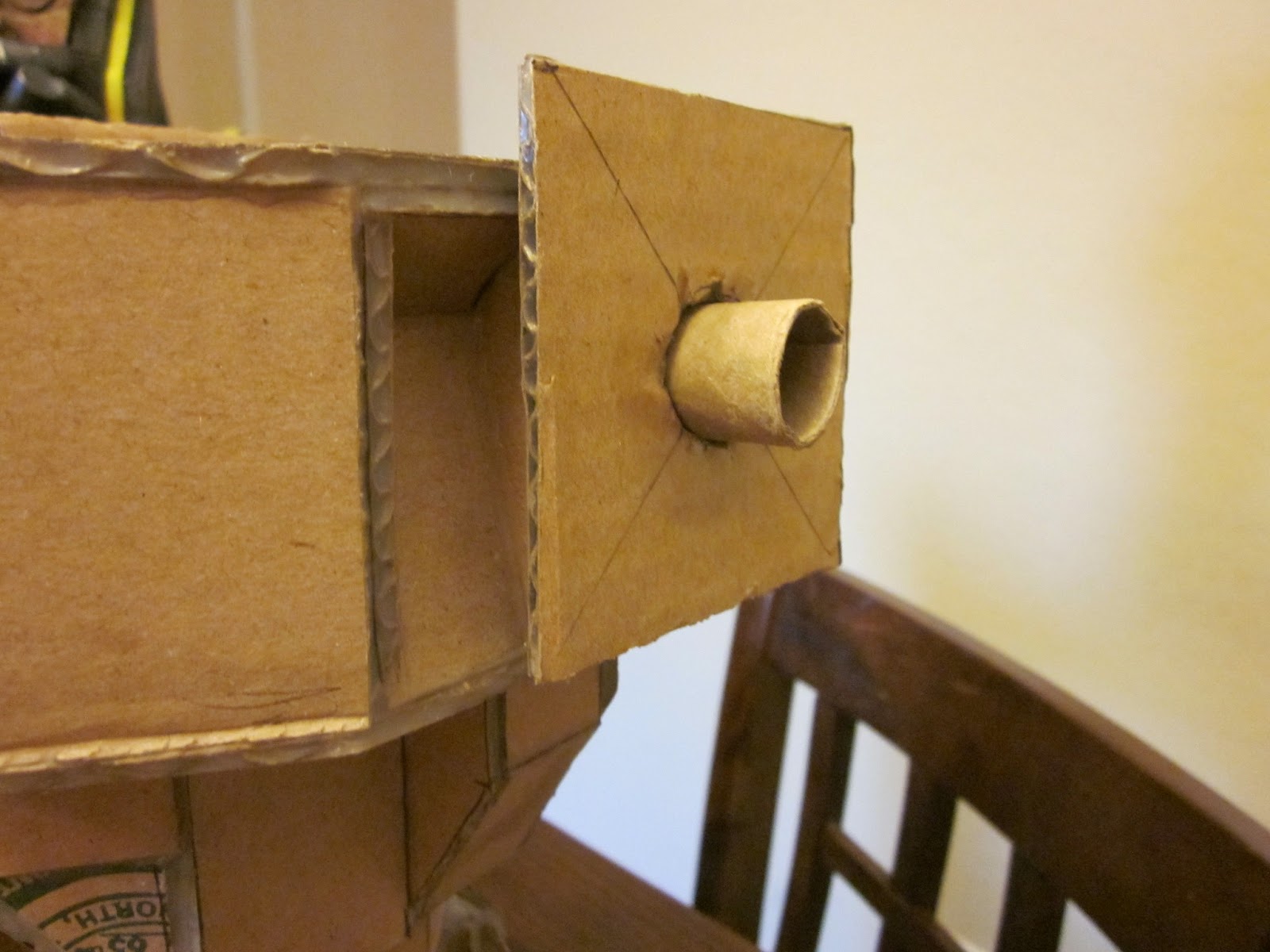 Artist Aaron M Childs Cardboard Shoulder Joints