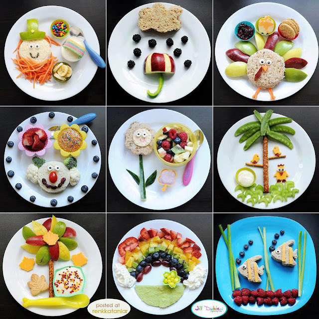 حيل ابداعية فى تقديم الطعام للاطفال فن تقديم الحلويات 1.1f.creative+food+presentations..enjoy!!