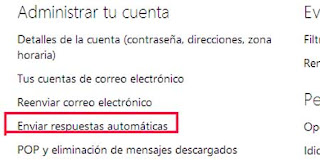 correo electronico outlook respuestas automaticas