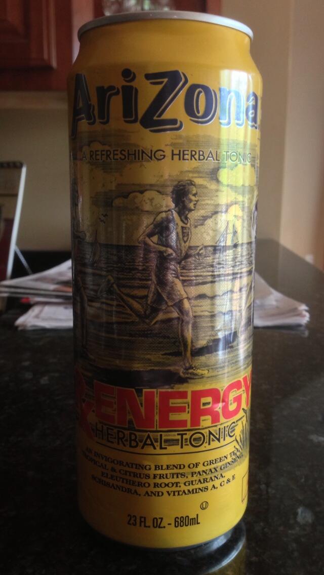 The Drink Reviewer AriZona Rx Energy Herbal Tonic Review