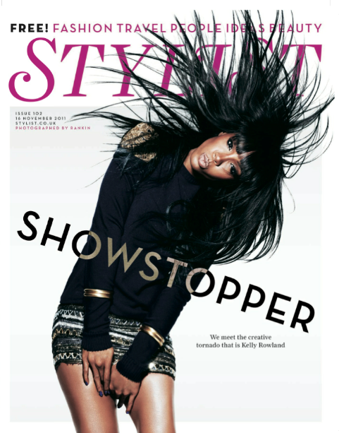 Emma Davies Kelly Rowland Stylist Magazine Nails By Andrea