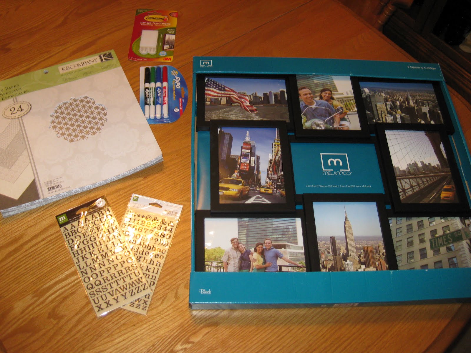 THE JACKSON FAMILY BLOG DIY Craft Hanging Weekly Planner