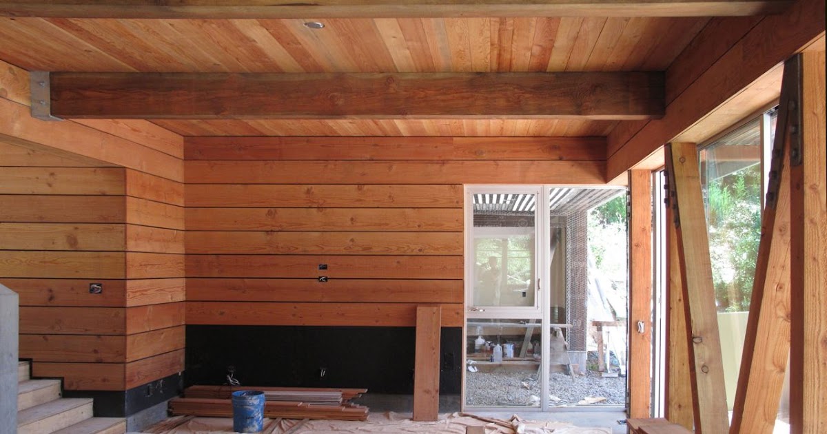Posts and Reflections: Using Wood Milled On Site