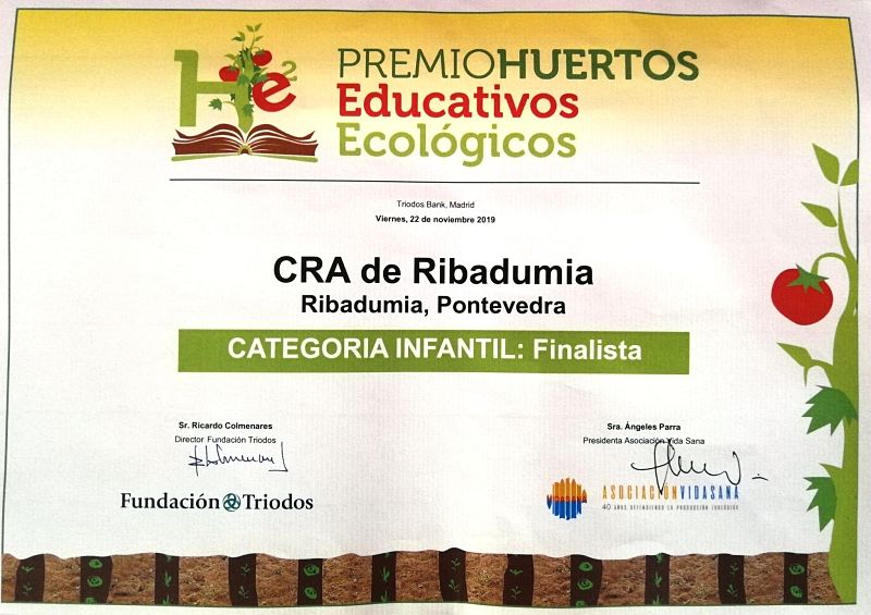 VI Premio Nacional Huertos Educativos Ecológicos
