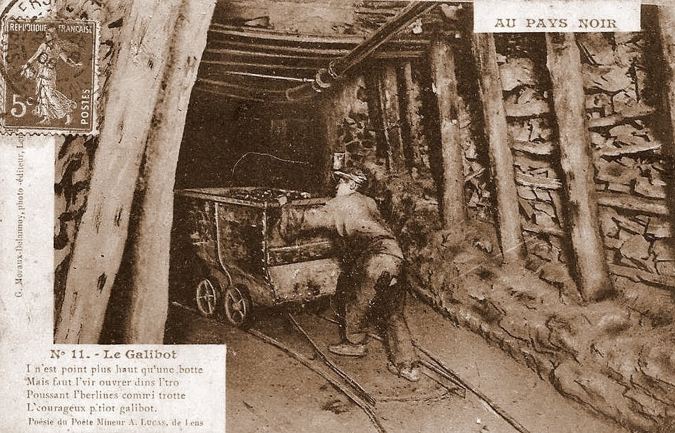 Au fond de la mine Le galibot