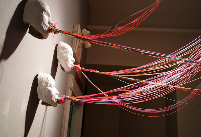 Come Up To My Room 2015, Gladstone Hotel in Toronto, CUTMR, culture, event, installations, art, artmatters, design, interior, Ontario, Canada, artists, TODO, IDS, The Purple Scarf, Melanie.Ps, X, detail, Annie Tung, video, installation