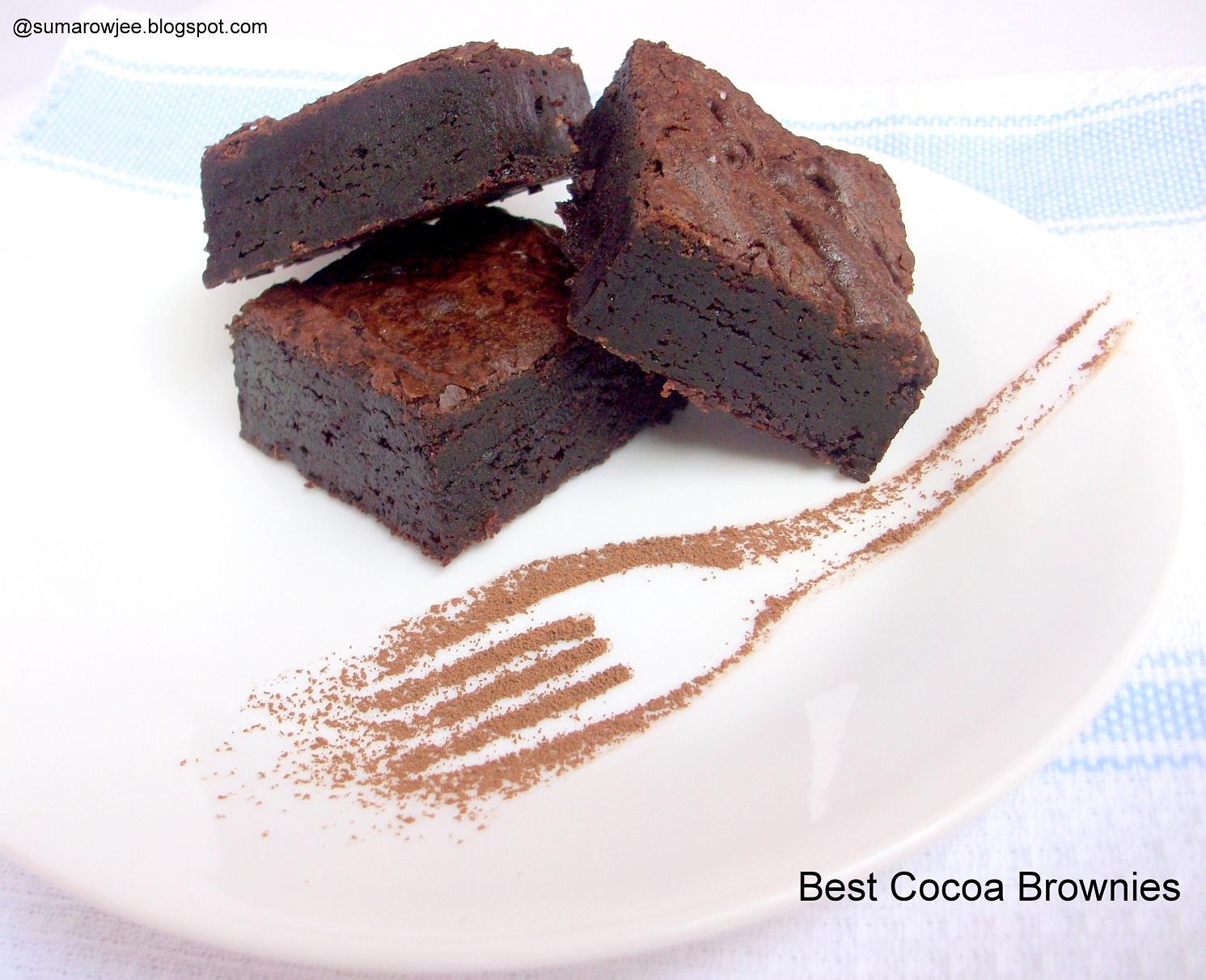Cakes & More Best Cocoa Brownies