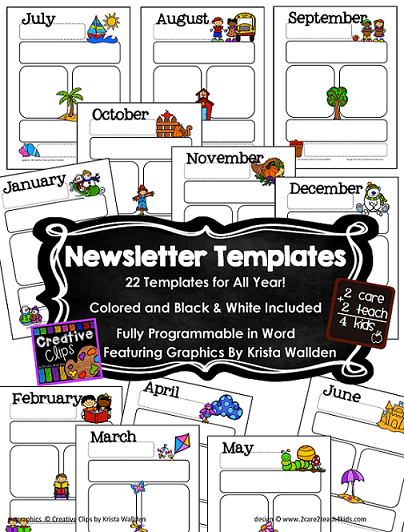 parent newsletter examples