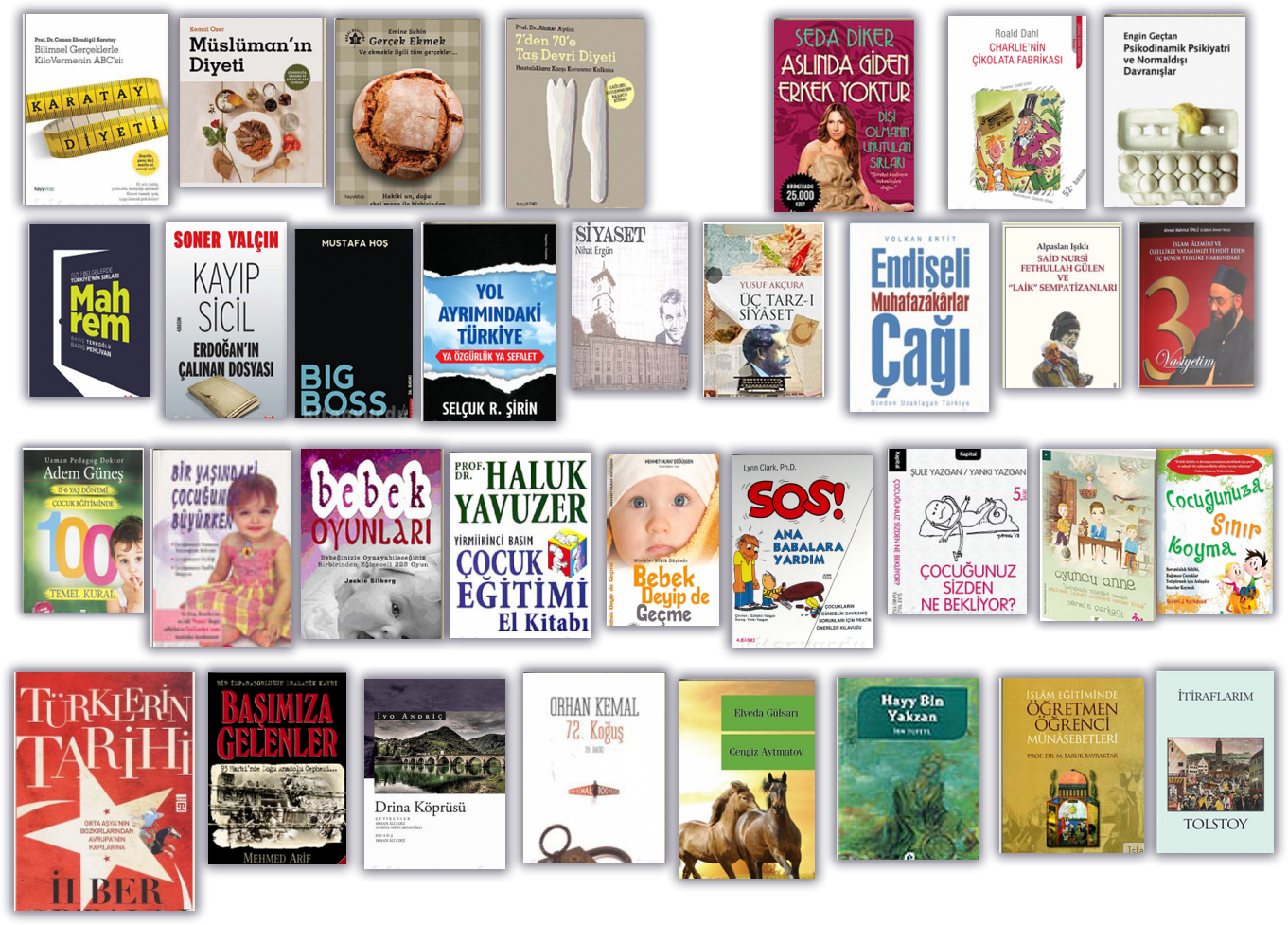 Adem ARICAN 2015 Yılı Kitap Okumalarım