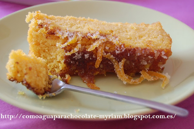 Bizcocho De Polenta Y Naranja
