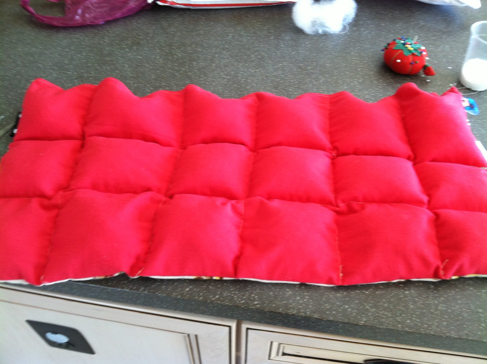 Lipstick and Sawdust Sensory Weighted Blanket