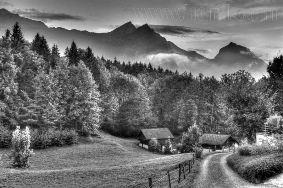 Mountain Pictures: Mountains Black and White