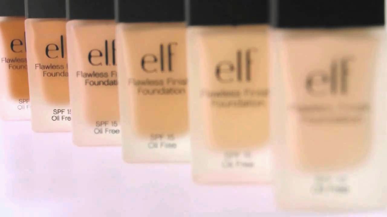 e.l.f. Studio Flawless Finish Foundation, reseña y swatches El beauty
