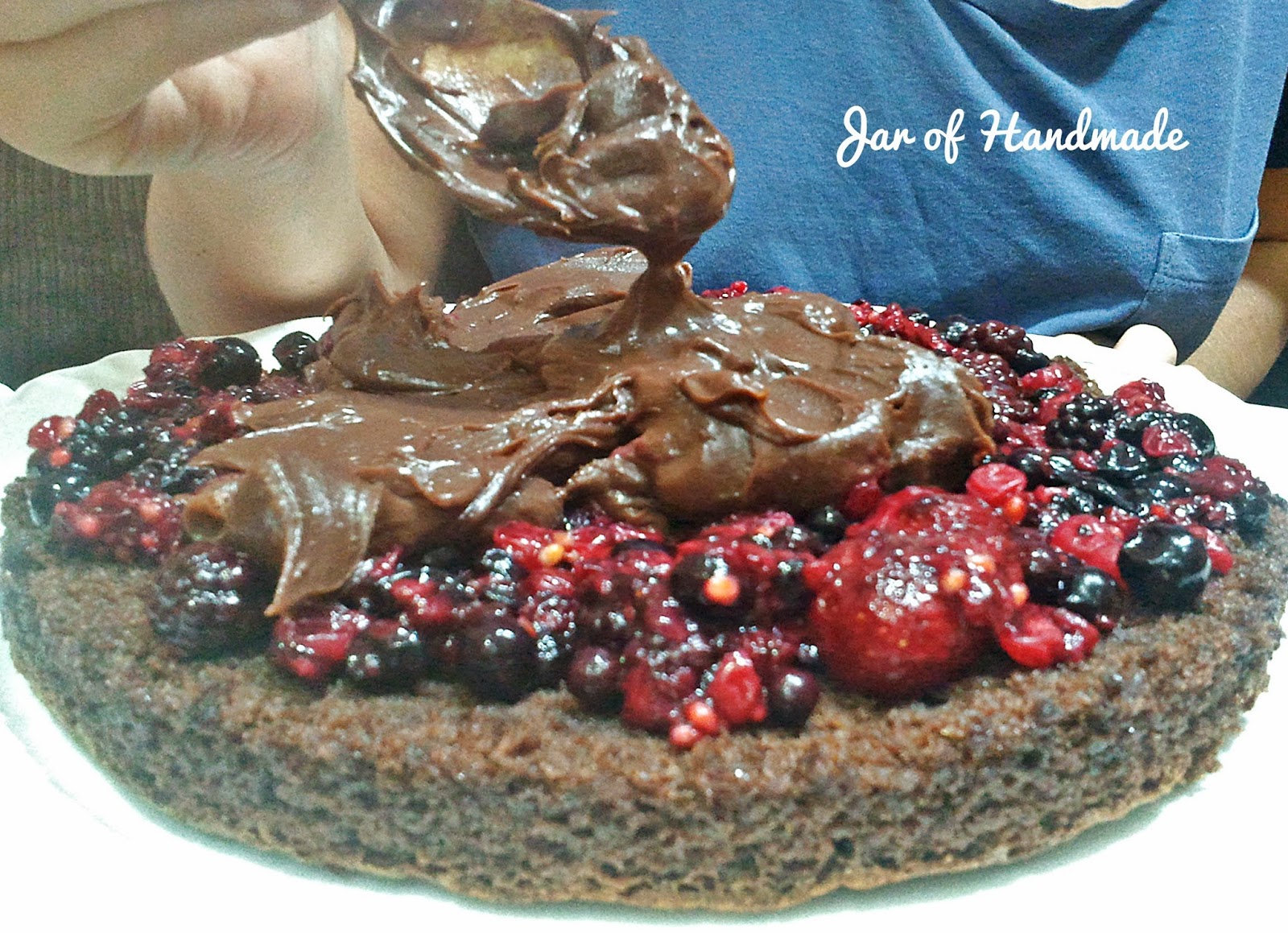 Jar Of Handmade Recipe Emina's Chocolate Truffle Birthday Cake