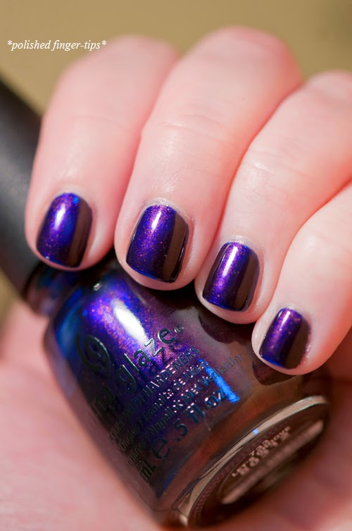China Glaze "Let's Groove" - artificial light China Glaze "Let's Groove" - artificial light