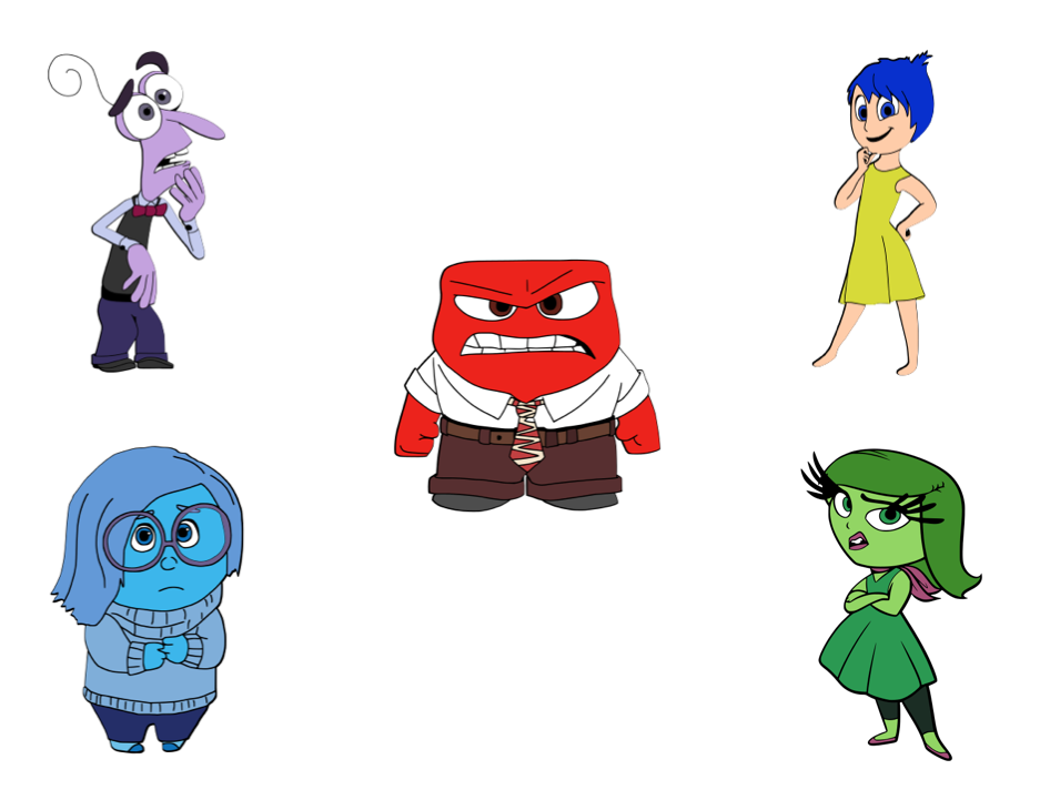Crafting with Meek: Inside Out Characters