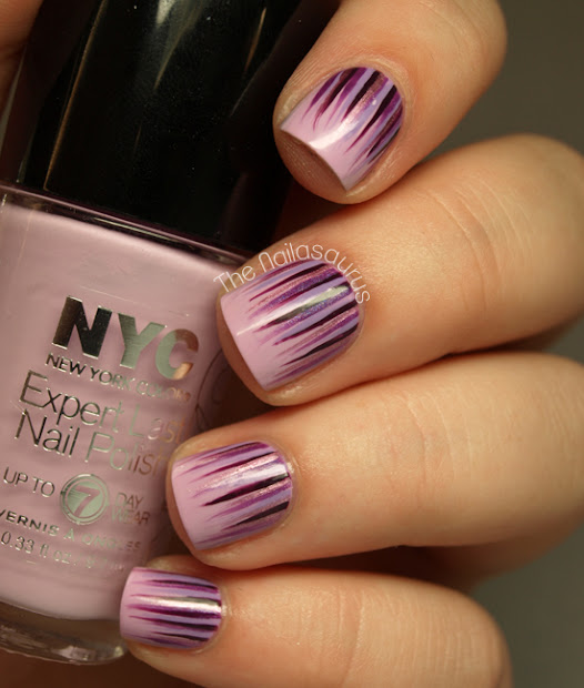 waterfall nail art tutorial
