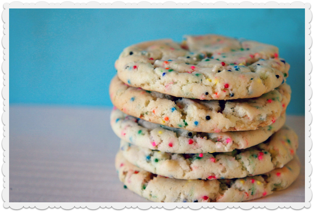 Confetti Cookies
