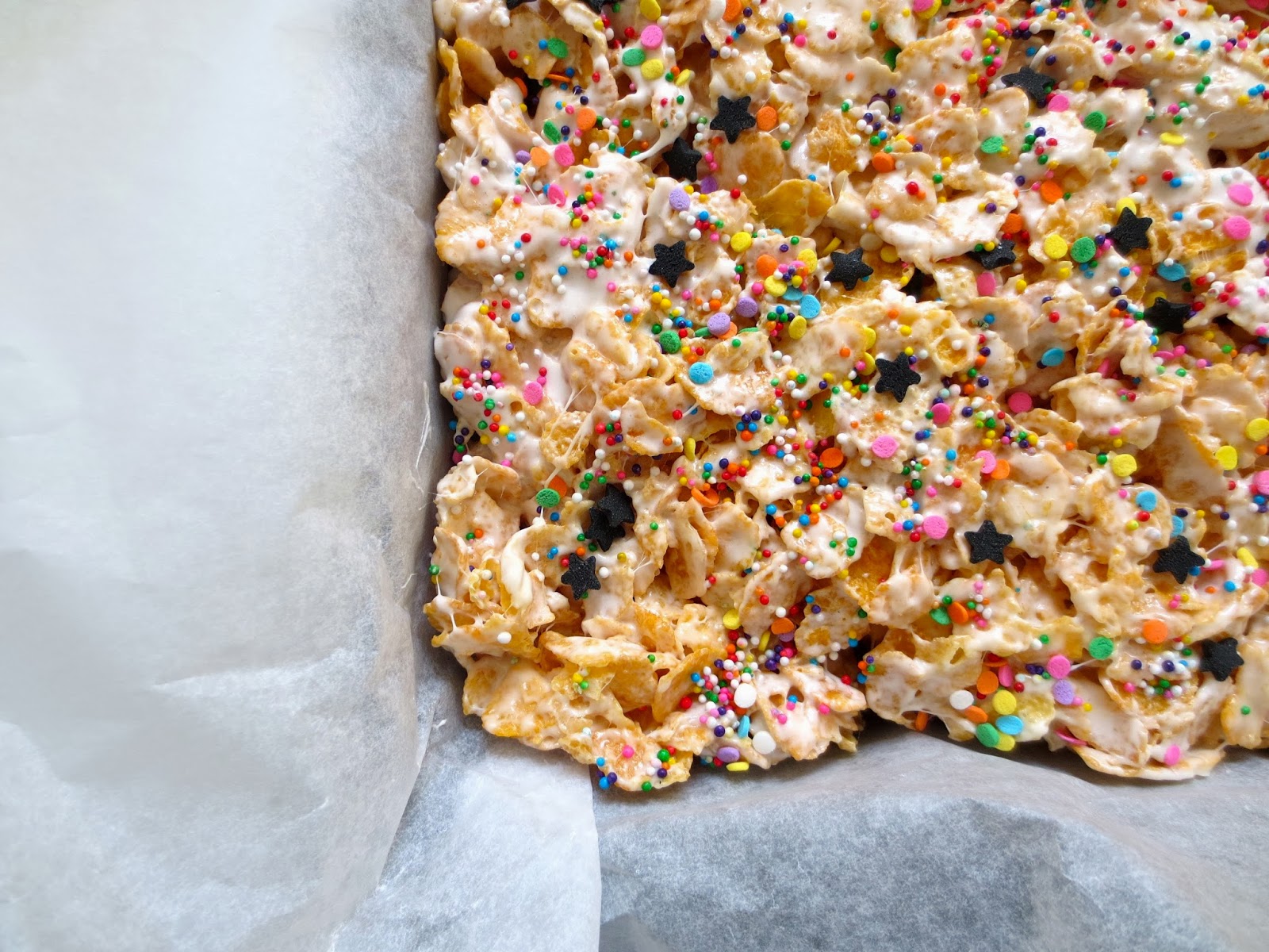 med kærlig hilsen Marshmallow Cornflake Treats