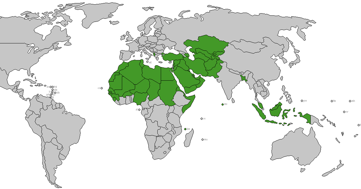 muslim country in world name
