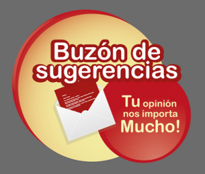 Buzón de sugerencias de mejora.