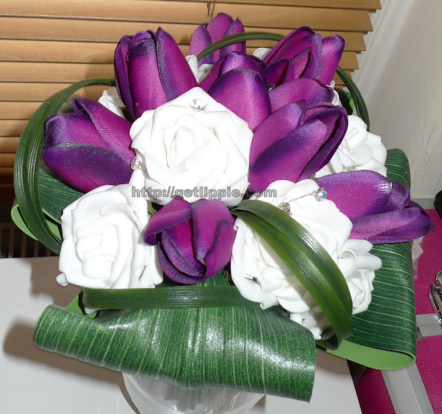 Wedding Flowers with Silk Blooms - Get Lippie