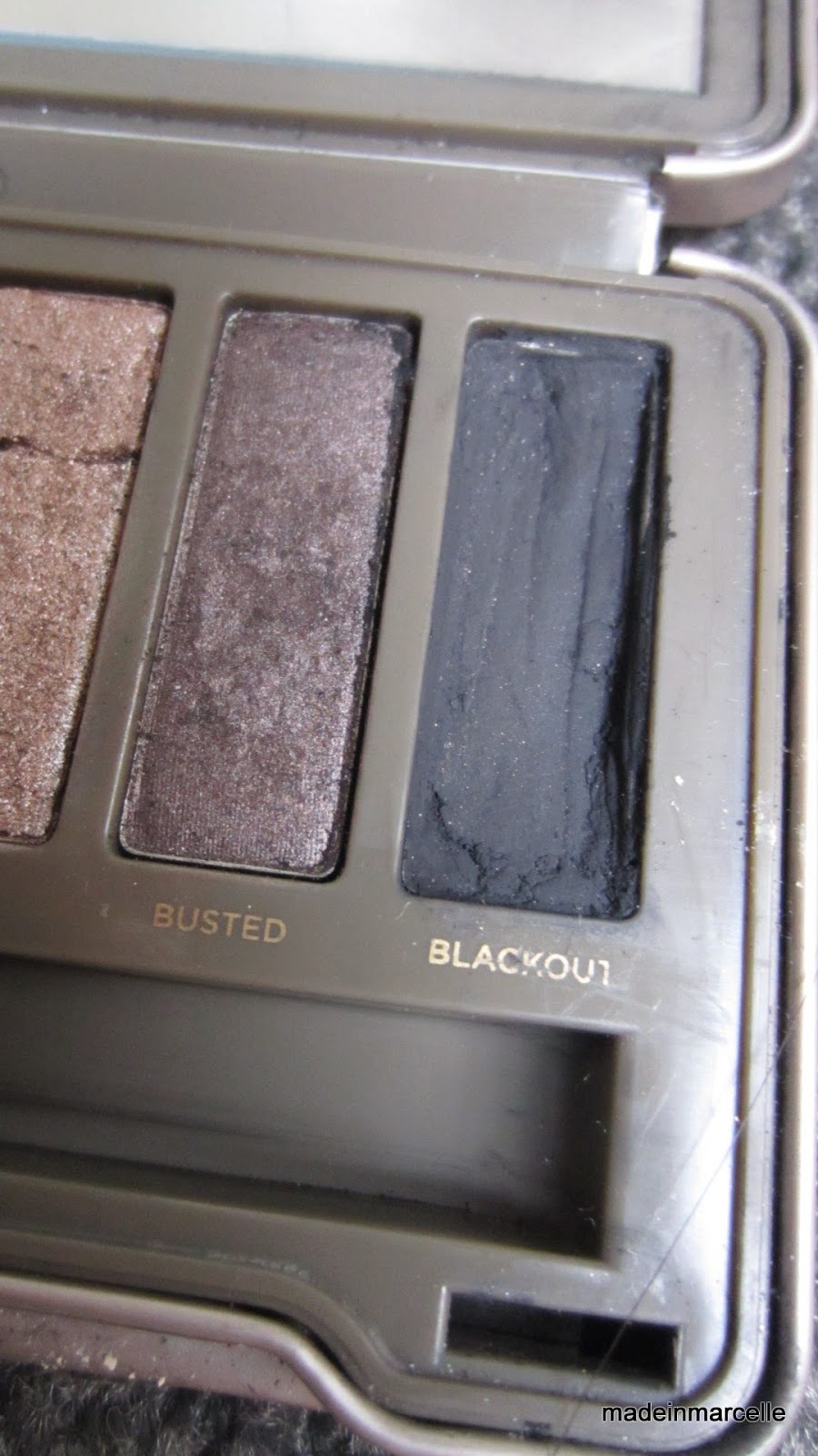 [HOW TO] by C Easy steps to fix your broken eyeshadows Naked 2 palette Made in Marcelle