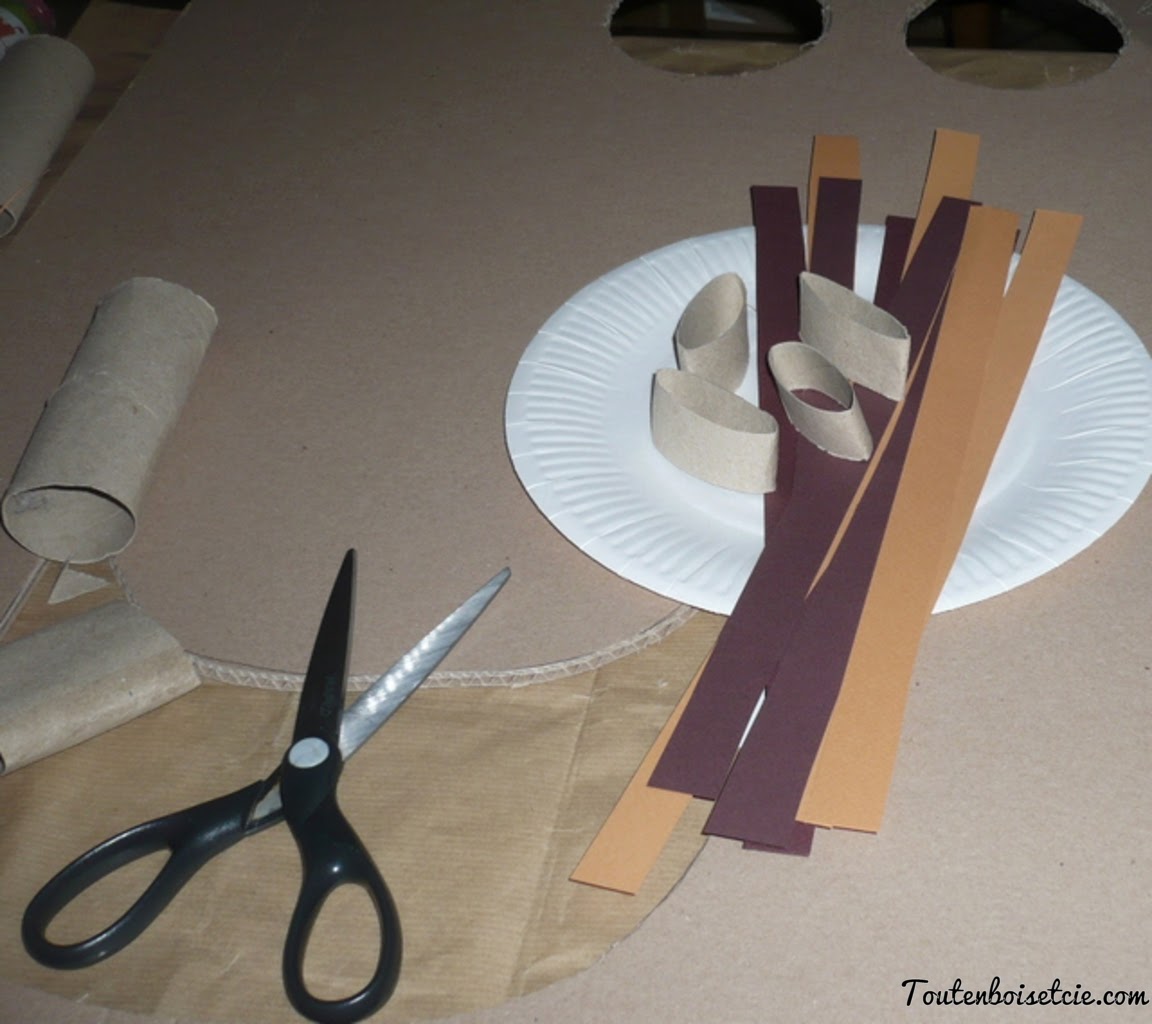 atelier de Pâques, activité créative, réalisation du nid