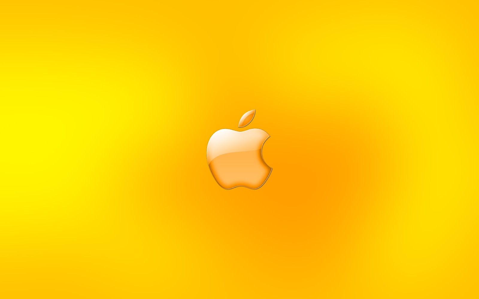 Wallpaper computer macs | yellow apple | ART TWO