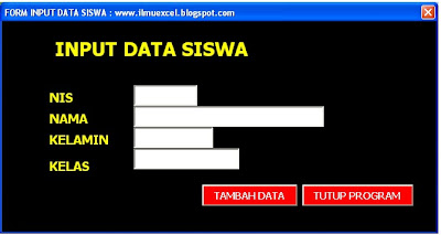 Koneksi Visual Basic dengan Excel |