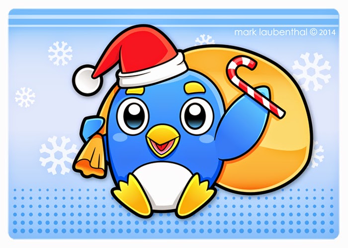 Scribble Nerds Penguin Cheer