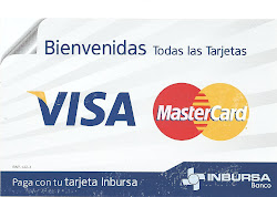 Aceptamos tarjetas crédito o débito