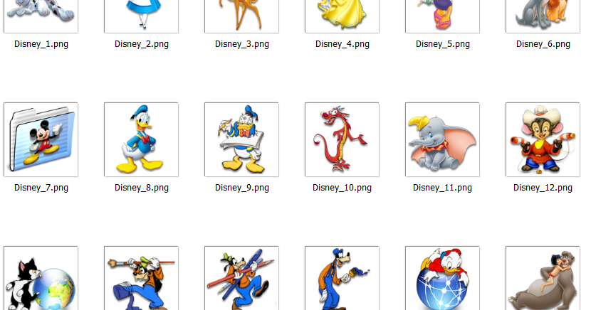 Disney Icon Sets For Mac