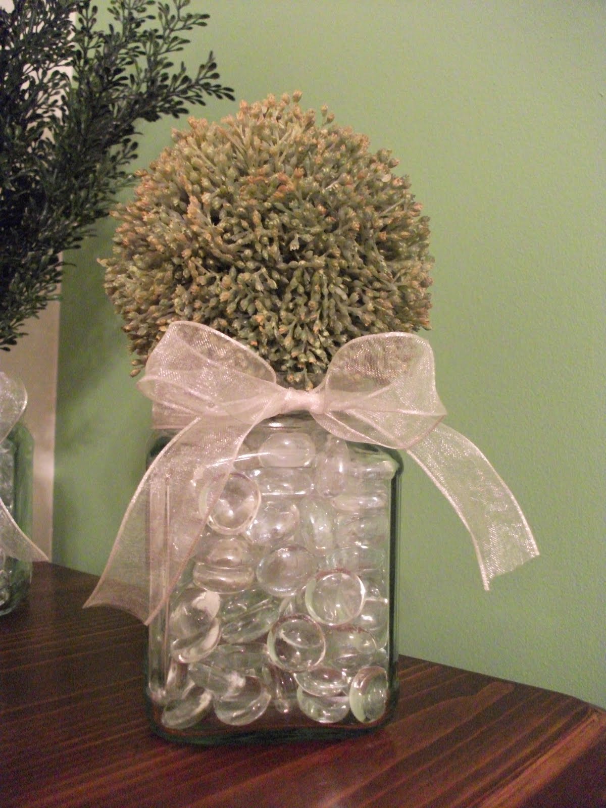 Elegantly Understated Repurpose old glass jars