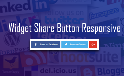Membuat Social Share Button Responsive Tanpa JavaScript di Blog