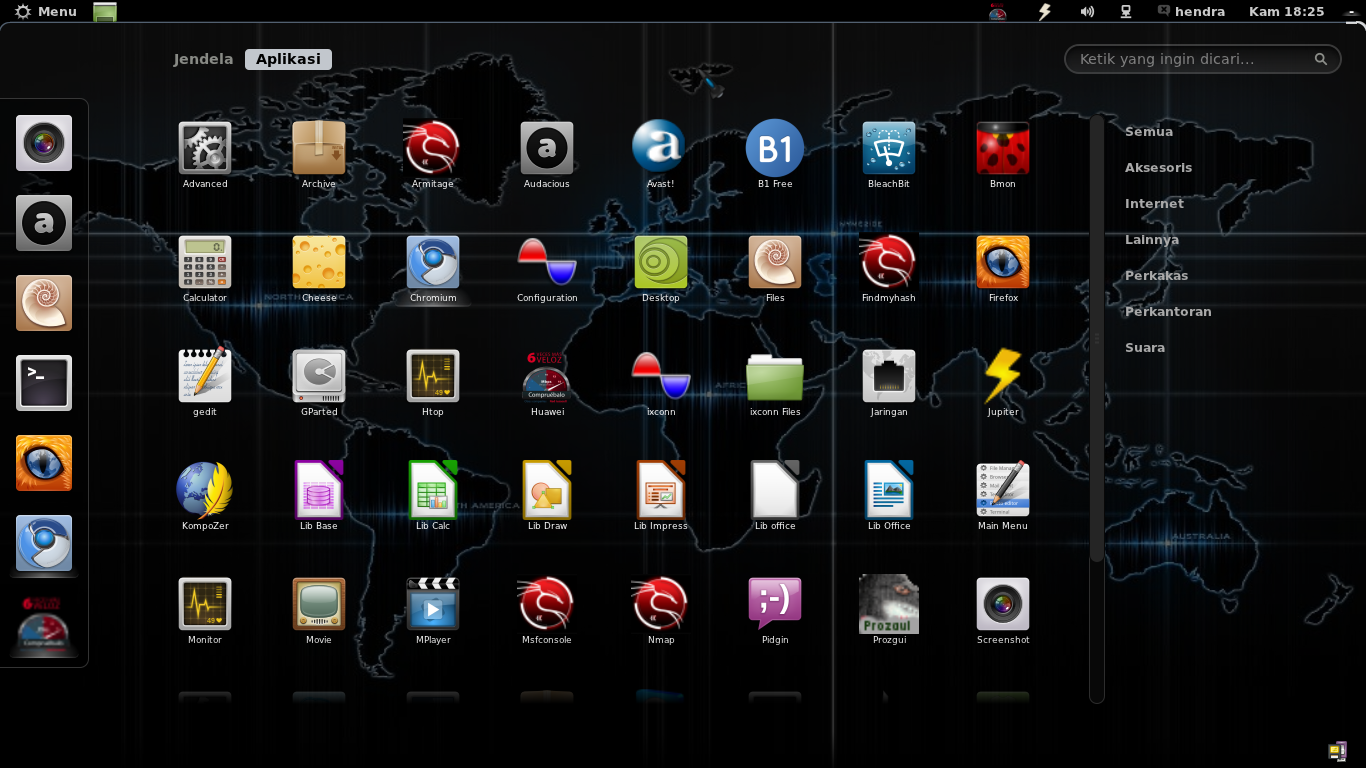Icon Gnome Merubah Icon Pada Gnome