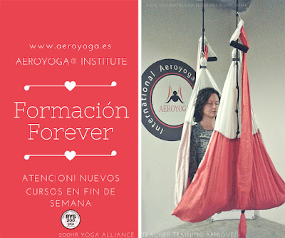 Formación Cursos Profesores Yoga Aéreo AeroYoga® Madrid, Módulos, Seminarios Fin de Semana