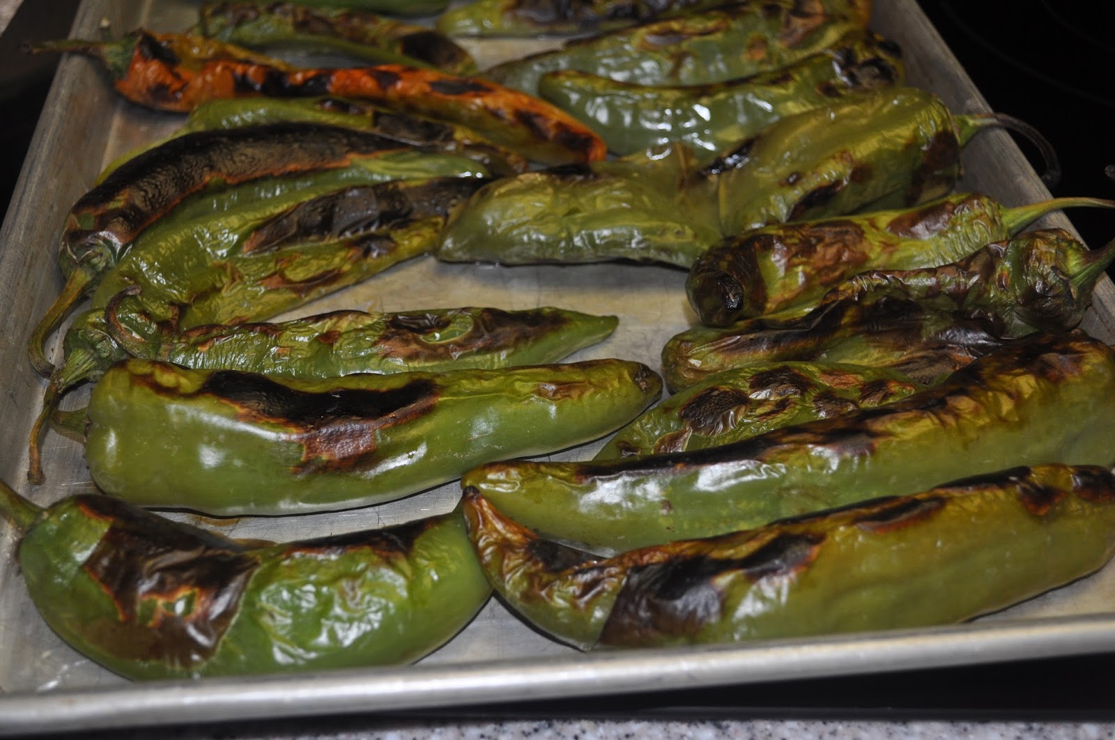 Beth's Favorite Recipes How To Roast and Freeze Hatch Green Chiles