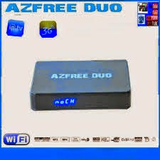 Primeira atualização do receptor azfree duo v1.0.3