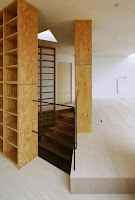 Hyogo Steeply Sloping Compact House Design with Lined Exterior Style Hyogo Steeply Sloping Compact House Design with Lined Exterior Style
