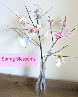 Spring flower, buds, DIY craft, preschool, painting, blossoms, cupcake paper Spring flower, buds, DIY craft, preschool, painting, blossoms, cupcake paper