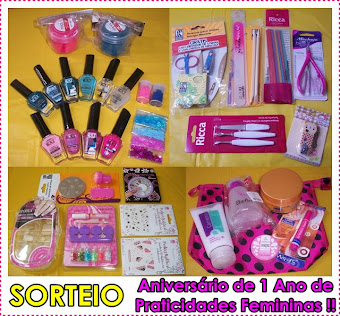 Sorteio Praticidades Femininas